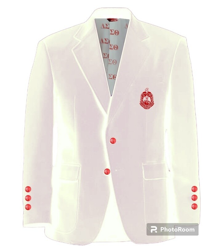 Cream Delta Blazer (100% Wool -Super 180) Sizes 28-50