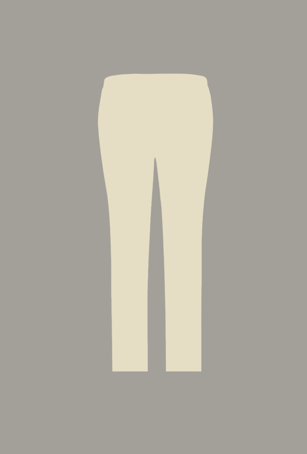 Cream Pants  (100% Wool Super 180) - Waist Sizes 22-50