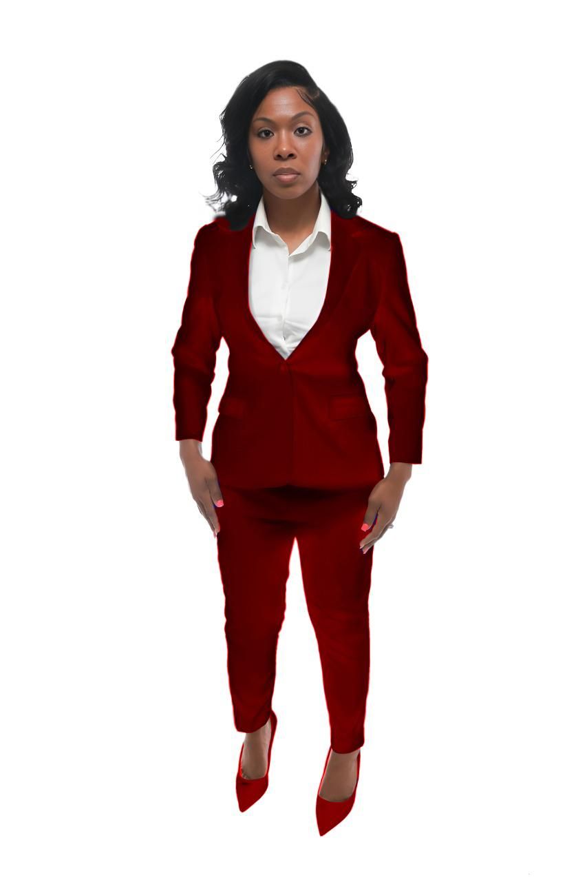 Red Rose (100% Wool Super 180 + Complementary MTM White Shirt) Sizes 28-50