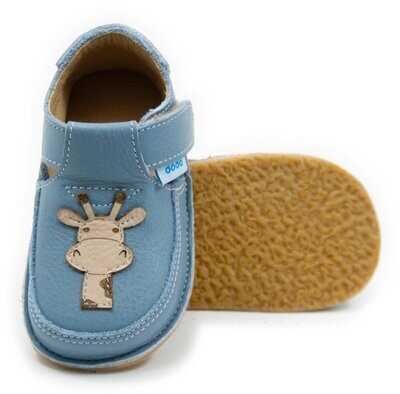 Dodo Shoes GIRAFFE BABY BLUE