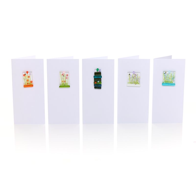 5x Floral  & Countryside inspired keepsake cards