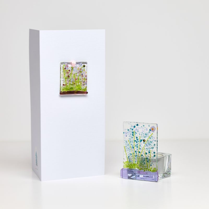 Lilac Meadow Tea Light Gift Set