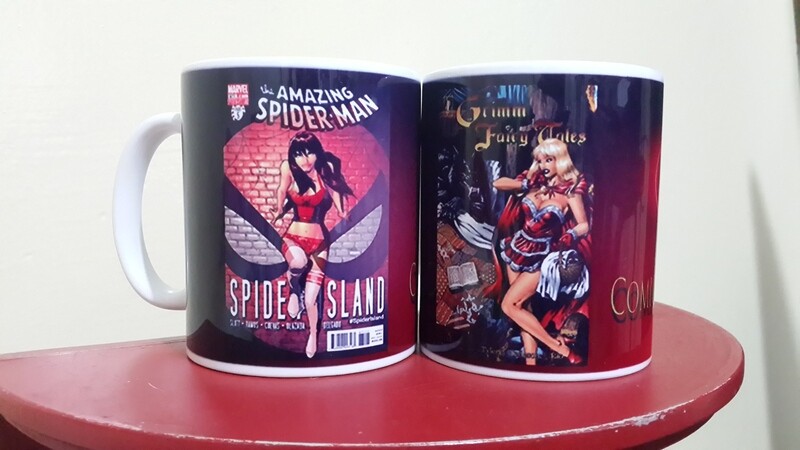 Tazas Comic Girl colection