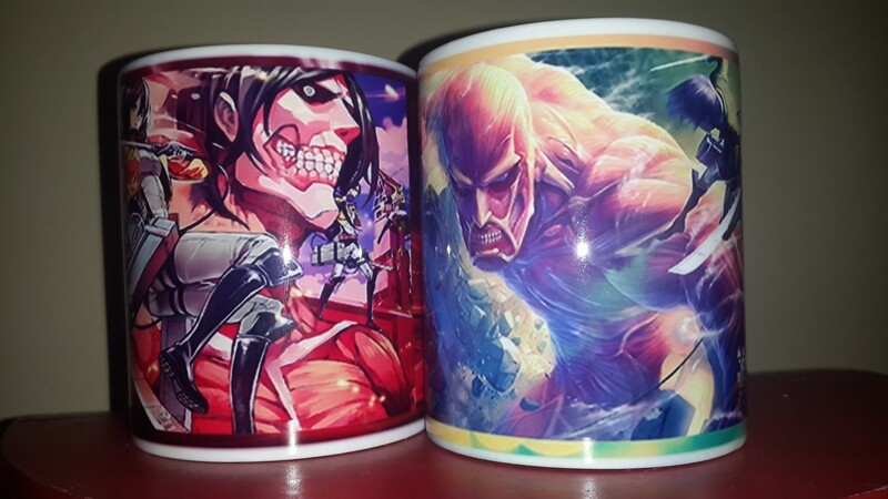 Tazas Shingeki no Kyojin