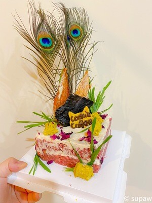 5 inch raw meat cake | Self Pick up or Melb City delivery only 5 inch raw meat cake | Self Pick up or Melb City delivery only