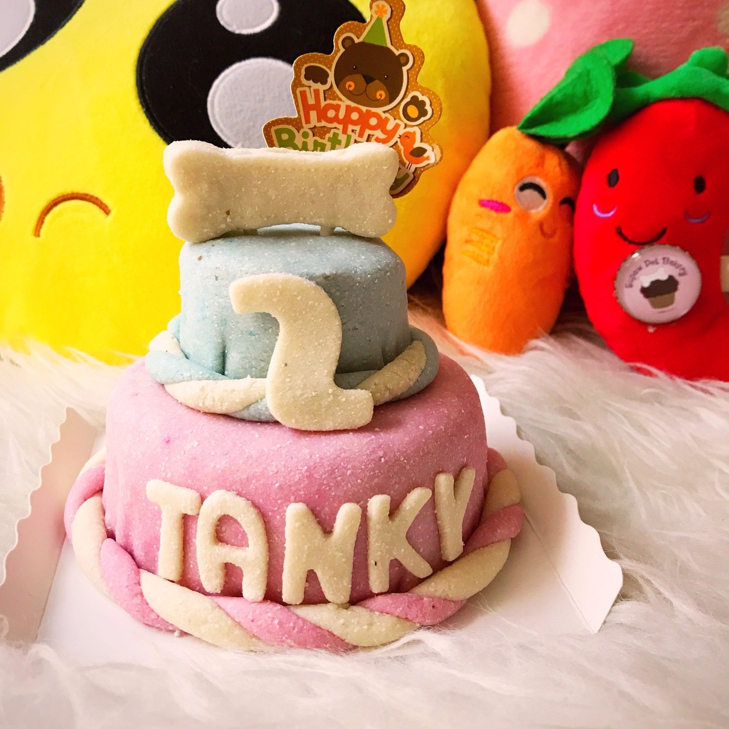 Dog celebration birthday cake Melbourne