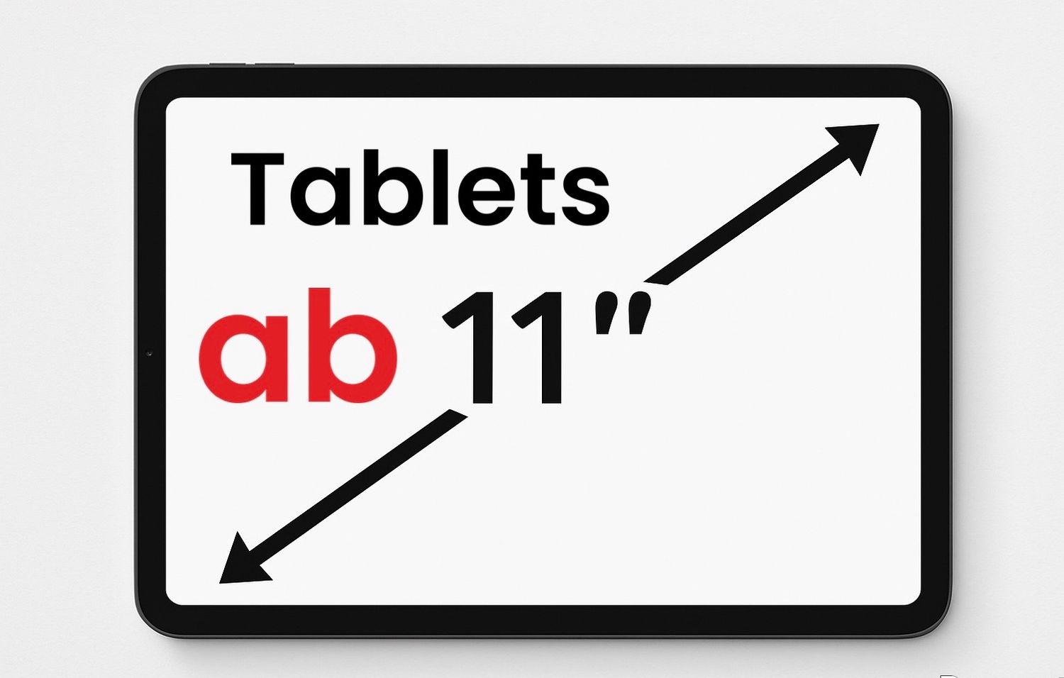 Hydrogelfolie - Tablet &amp; Konsolen ab 11&quot;