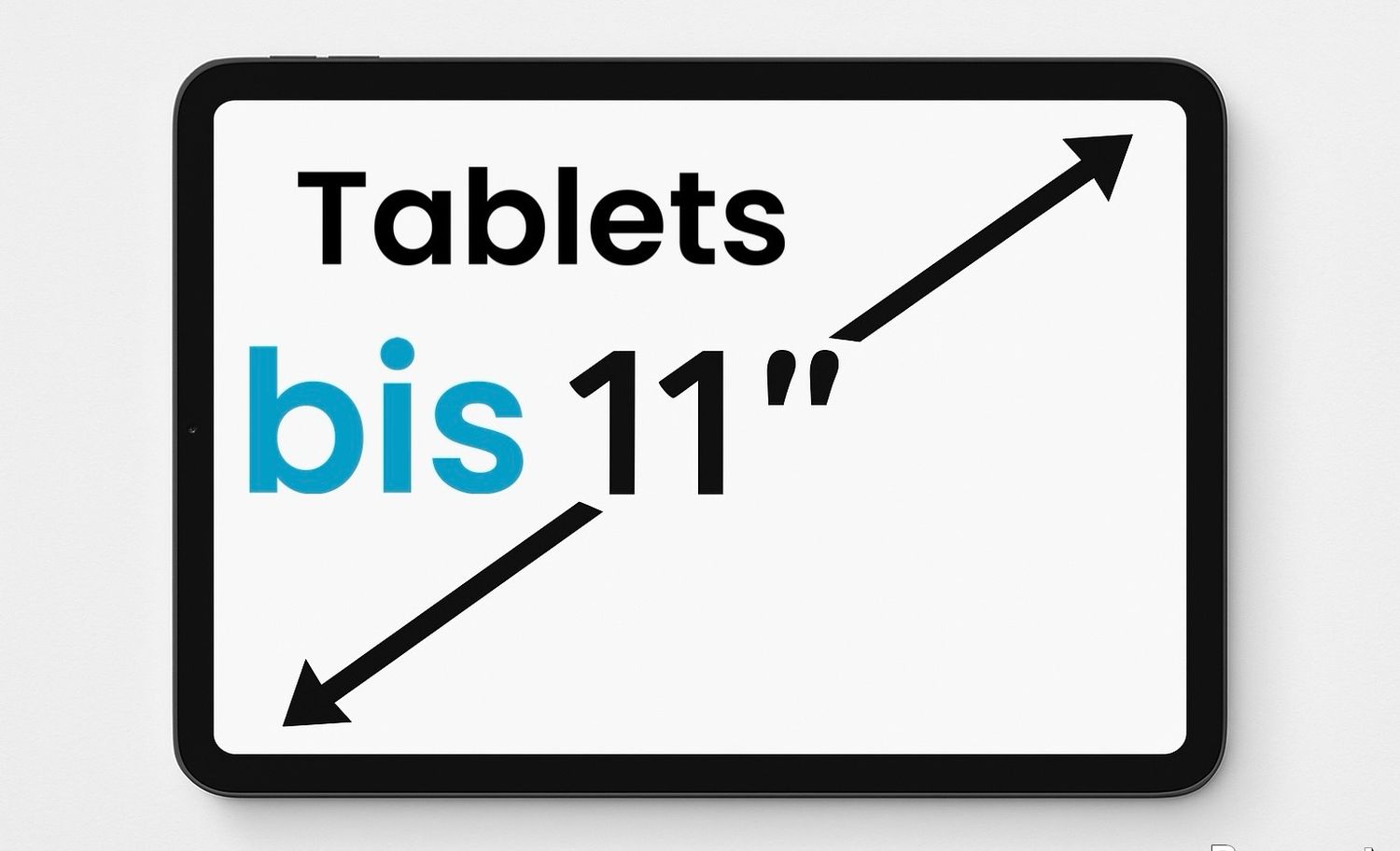 Hydrogelfolie - Tablet &amp; Konsolen bis 11&quot;