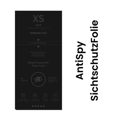 Hydrogelfolie - Privacy (AntiSpy) (Matt)