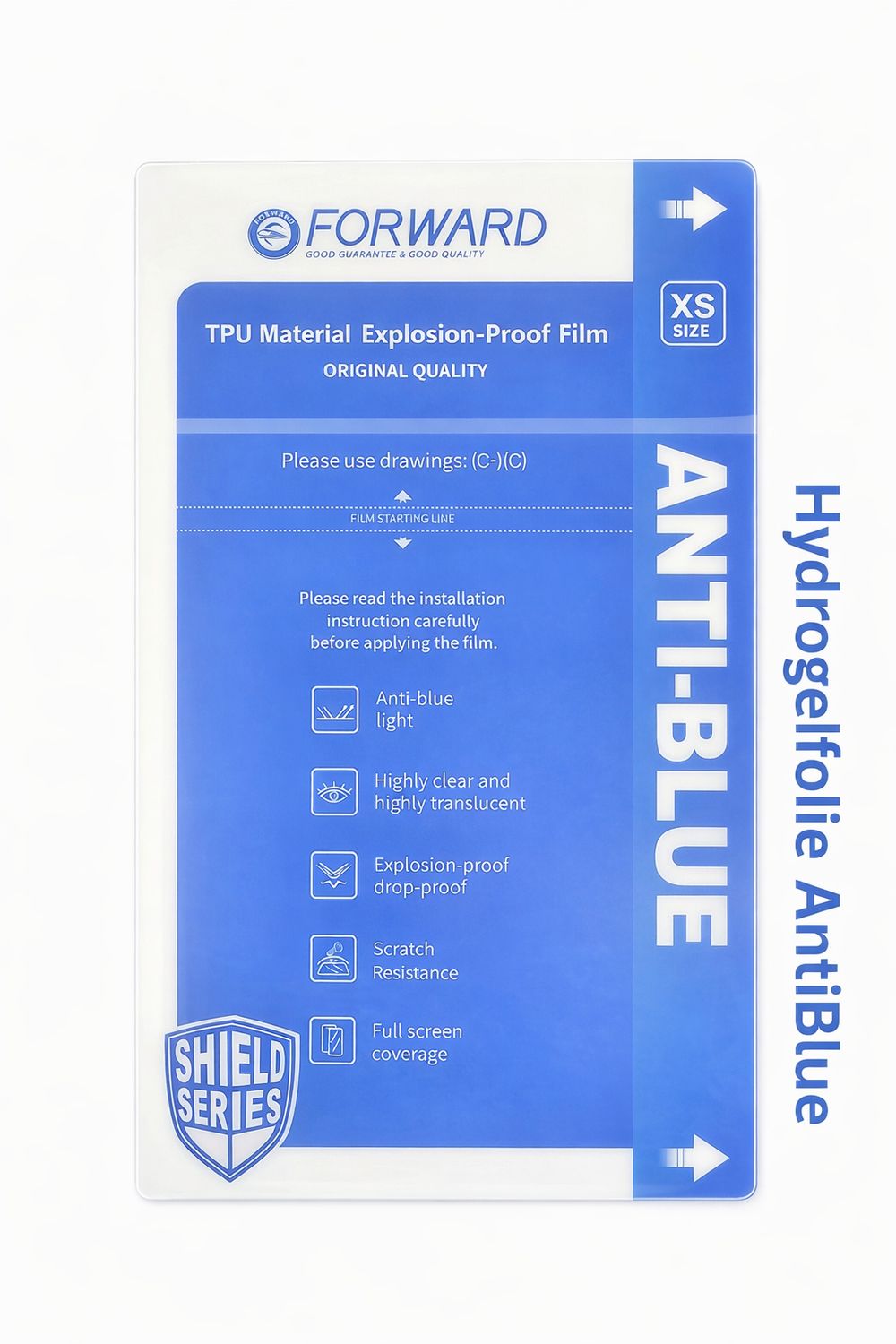 Hydrogelfolie - AntiBlue (Glänzend)