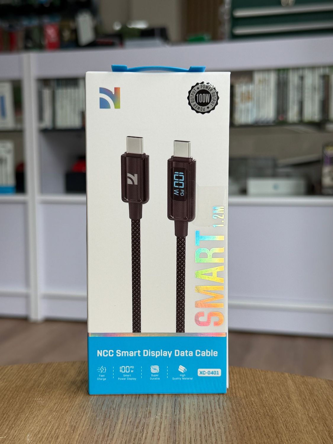 100W Smart Display Kabel (1,2m) USB C - USB C