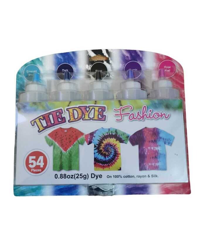 Tie Dye Fashion Kit - 54 Piece