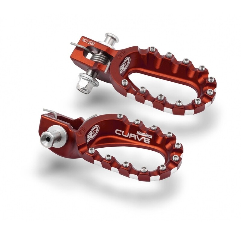 S3 Gas Gas Enduro Hardrock Curve Aluminum Footpegs 2021 →