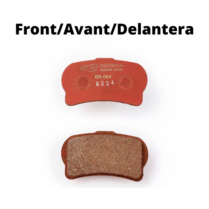 BRAKTEC 2014-18- Front Brake Pads