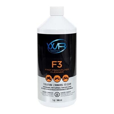 WR PERFOMANCE PRODUCTS F3 Fast Foam Filter Cleaner Solution