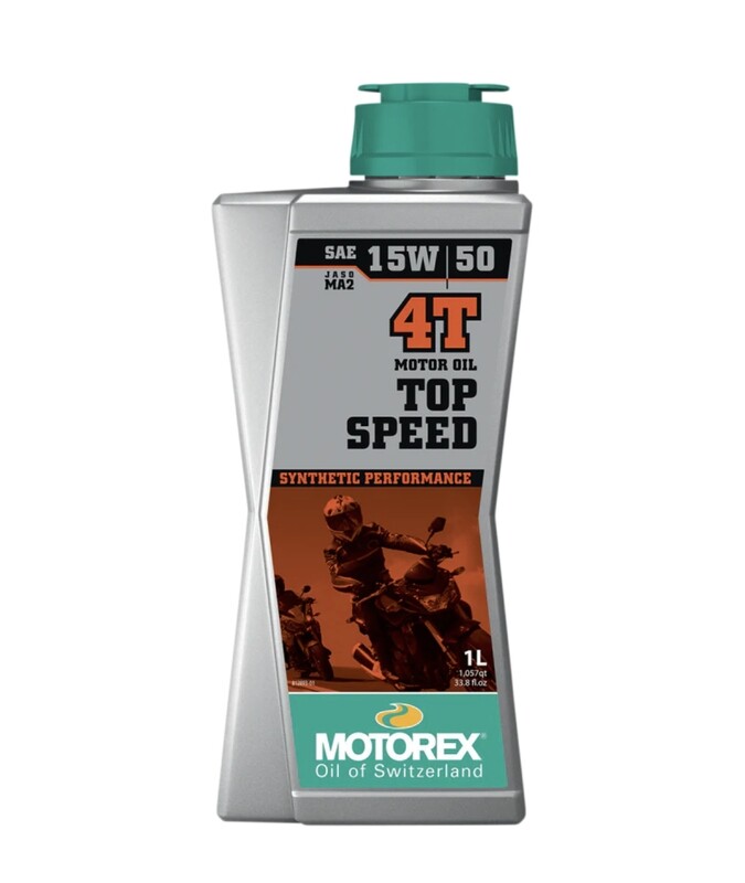 MOTOREX TOP SPEED 4T SAE 15W/50 MA2