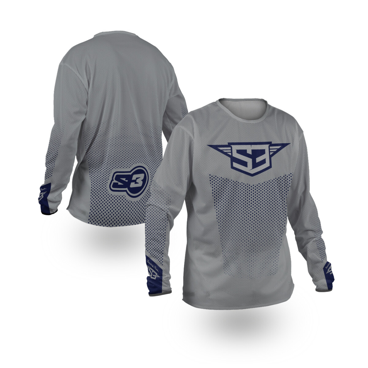 S3 TRIAL JERSEY GREY COLLECTION