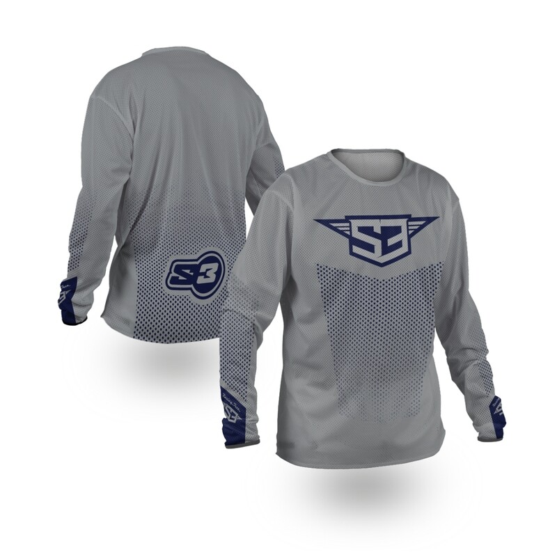 S3 ENDURO GREY COLLECTION JERSEY
