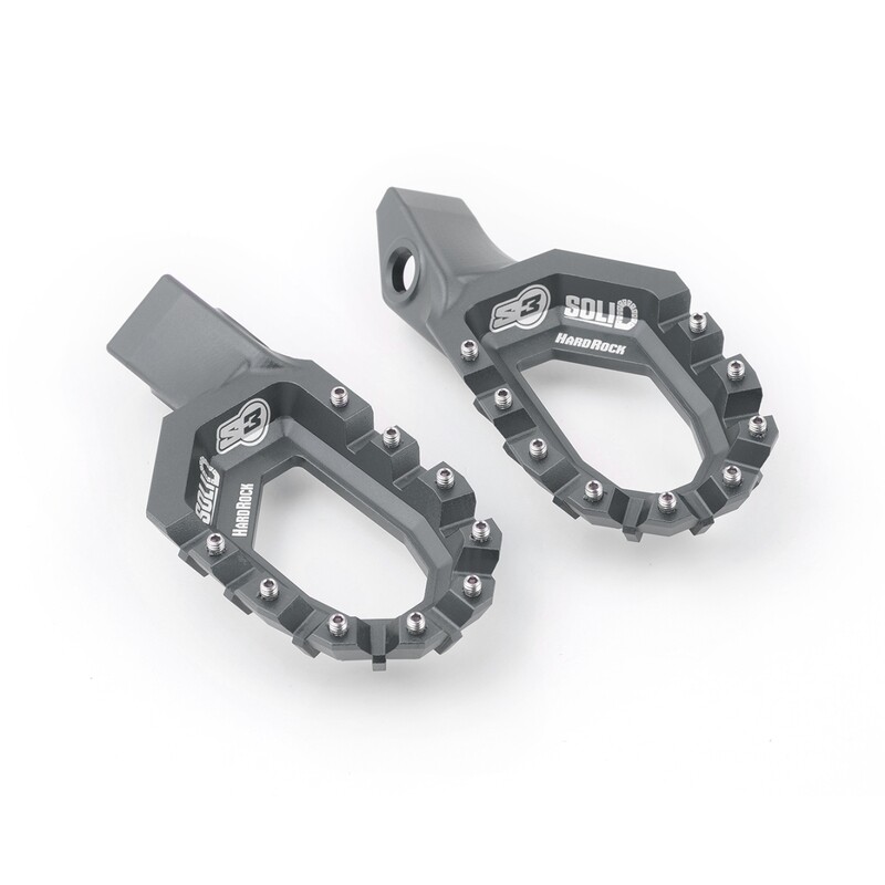 S3 NEW 2024 SOLID HARDROCK Trials Footpegs GASGAS