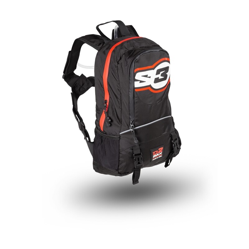 S3 15L Backpack + Hydration O2 Max, COLOUR: RED