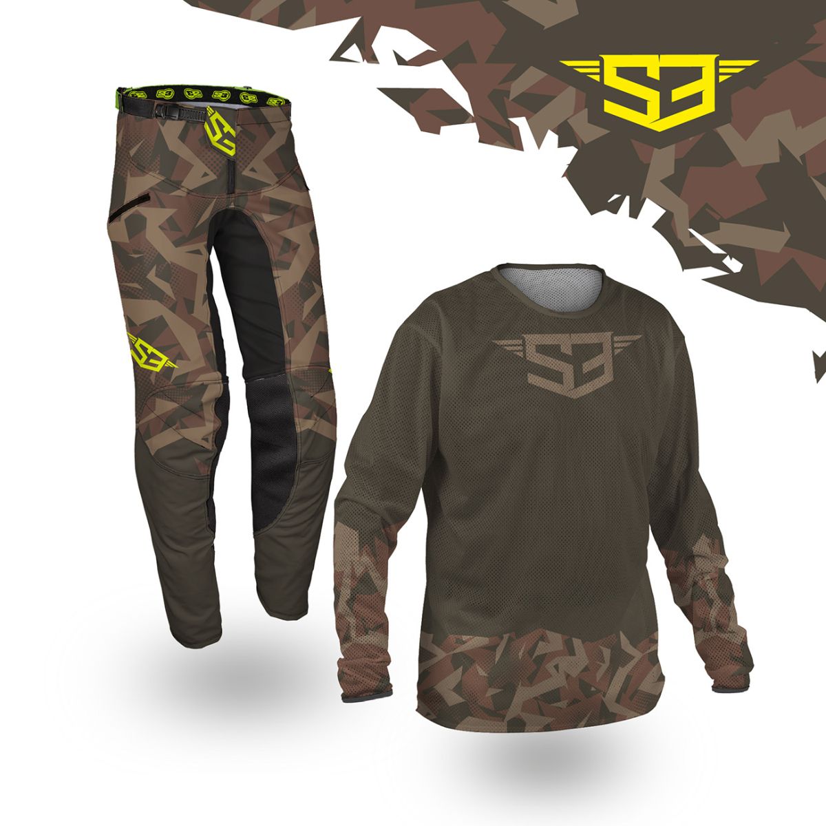 S3 CAMO ENDURO COLLECTION JERSEY