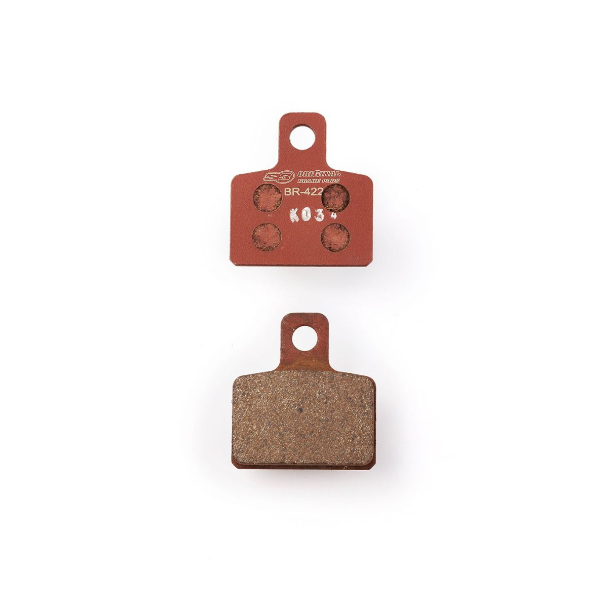 AJP / BRAKTEC - Rear Brake Pads - GAS GAS TXT PRO Racing/SHERCO