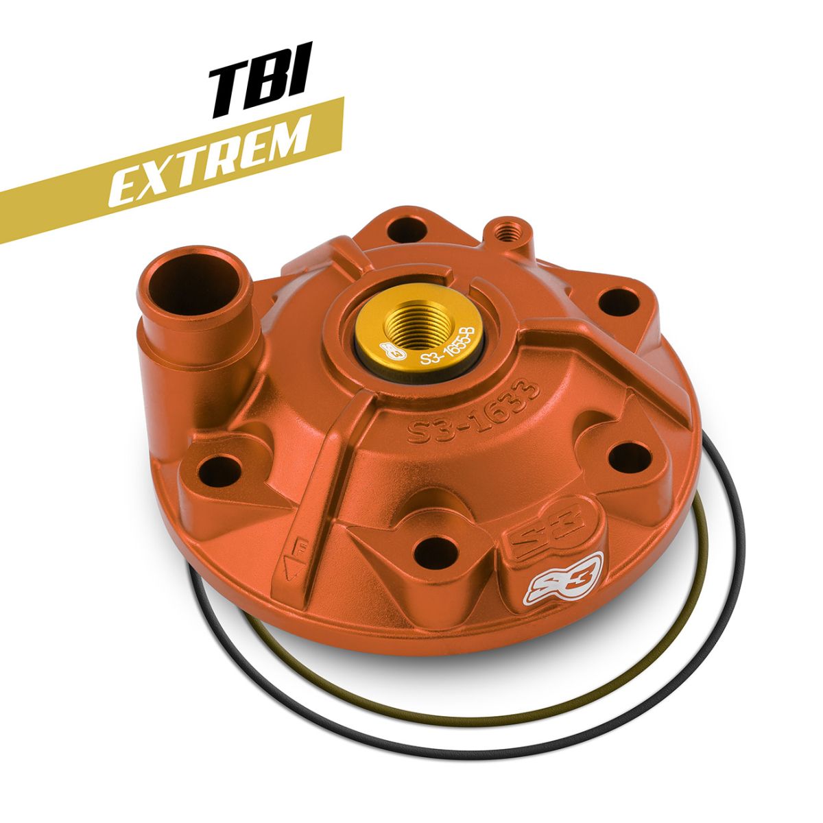 S3 ENDURO KTM CYLINDER HEAD TBI