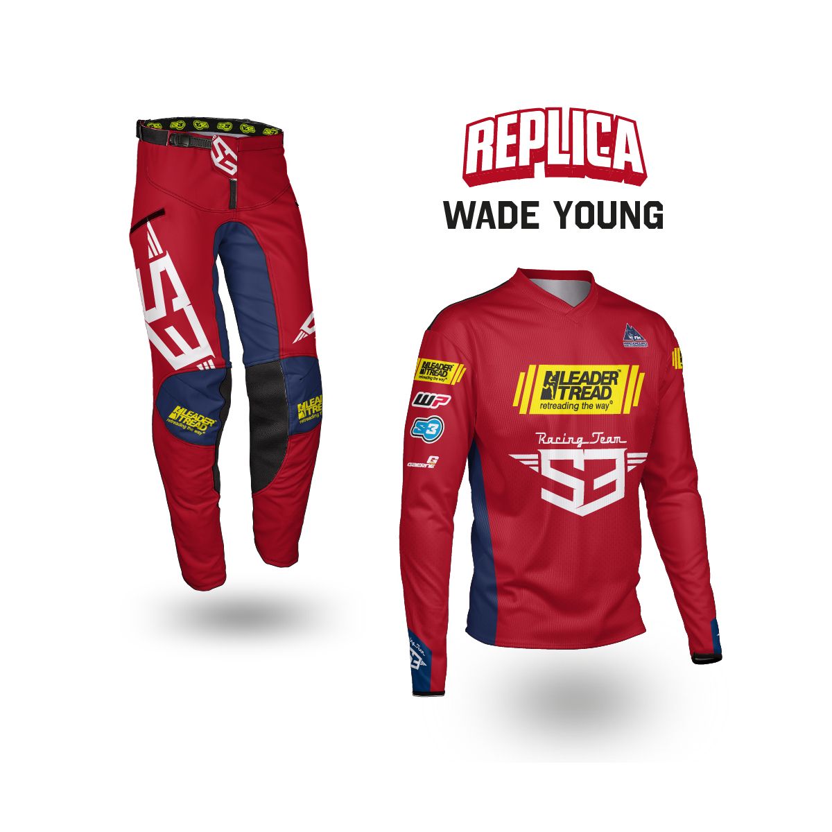 WADE YOUNG REPLICA RACE PANTS