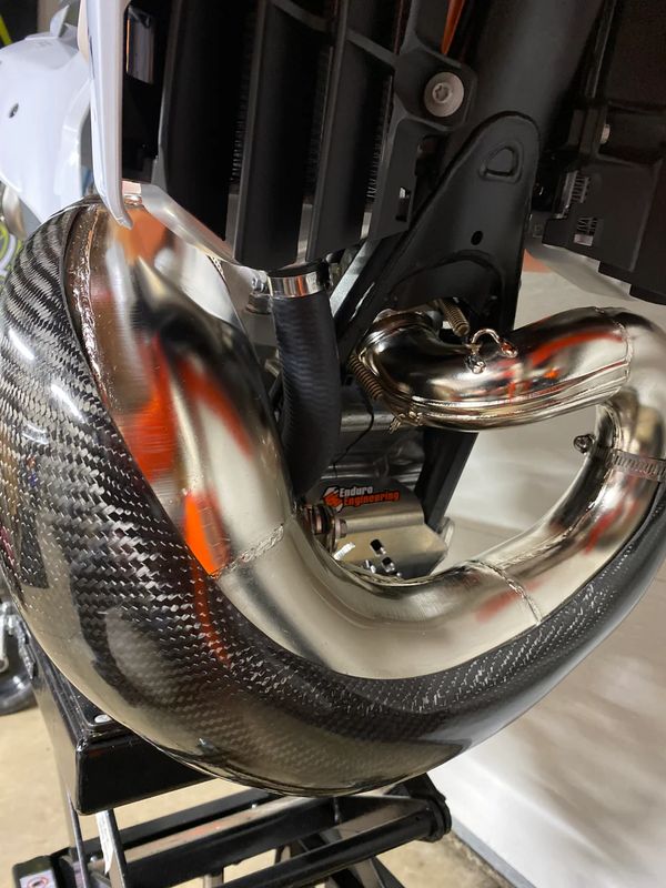 P3 Carbon MAXCoverage NEW FMF Pipe Guard 250/300 2021-23