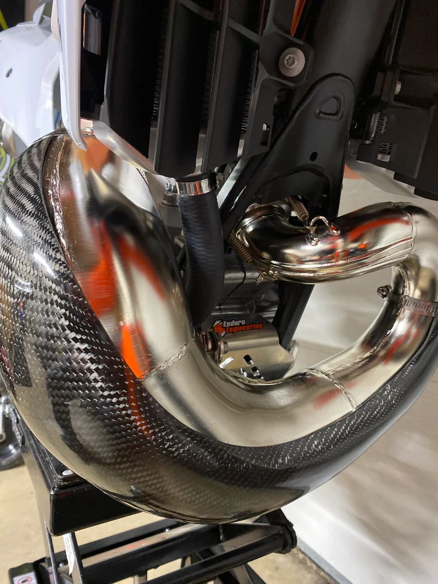 P3 Carbon MAXCoverage FMF Pipe Guard 250/300 2021-23 OLDER STYLE FMF PIPE