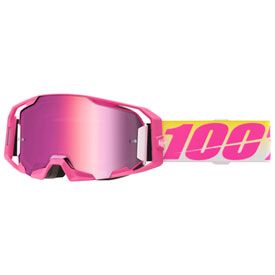 100 PERCENT ARmatic GOGGLES -SELLARS PINK FRAME /PINK LENS