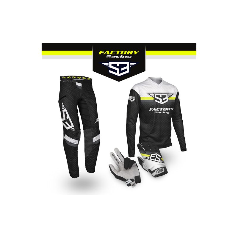 S3 TRIALS RACING BLACK/YELLOW COLLECTION
