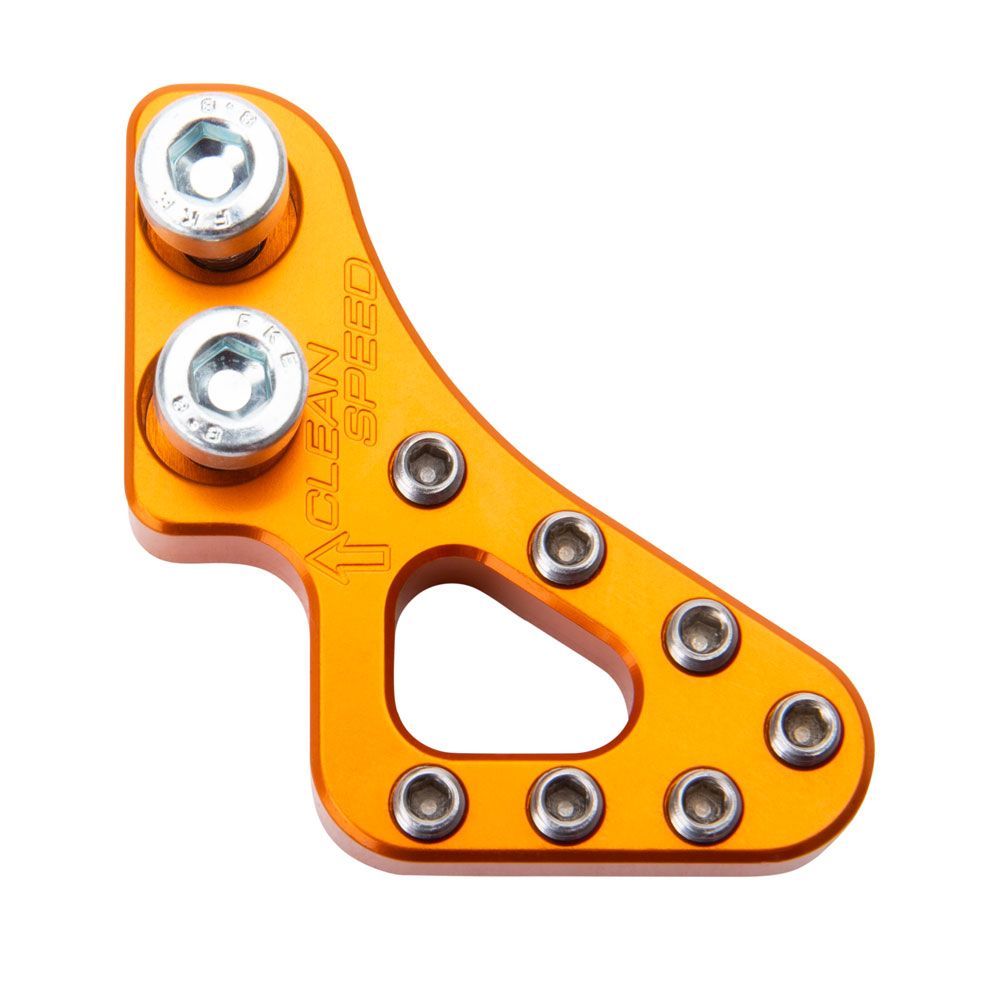 Clean Speed Near Brake Pedal Tip KTM 2025-26 390 Adventure Orange