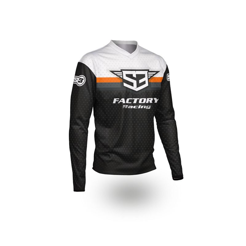 S3 ENDURO RACING BLACK/ORANGE  COLLECTION