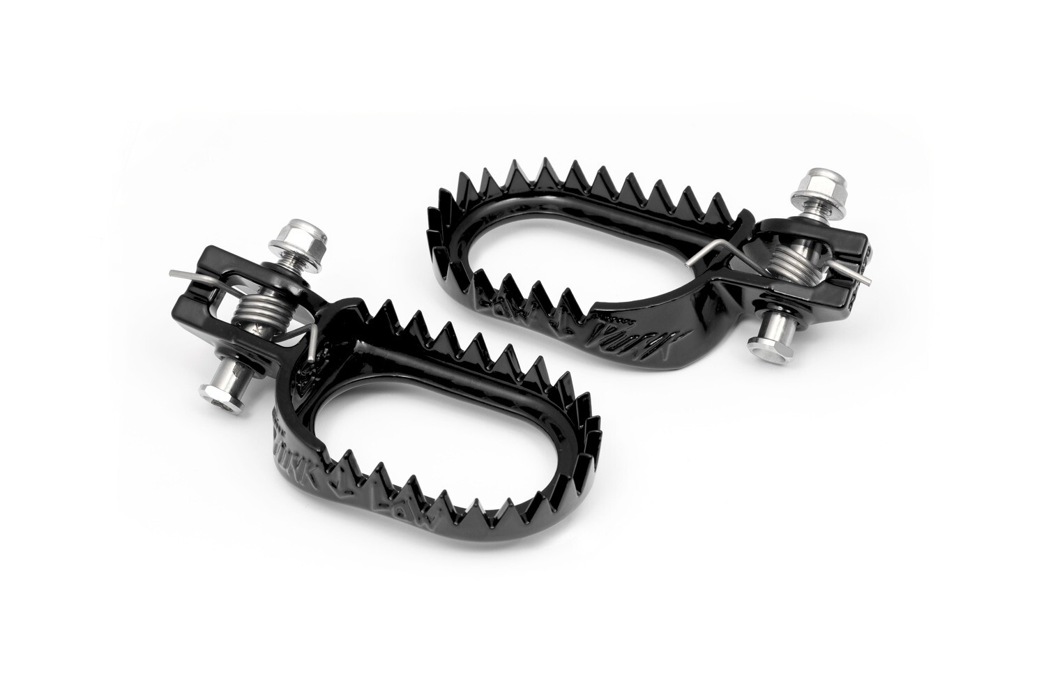 S3 PUNK STEEL FOOTPEGS KTM/HUSKY BACK/LOW TPI-2017-23, COLOUR: BLACK