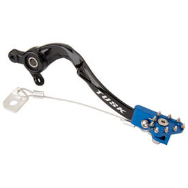 TUSK FOLDING REAR BRAKE PEDAL KTM/HUSKY/GASGAS, COLOUR: BLUE 2017-2023