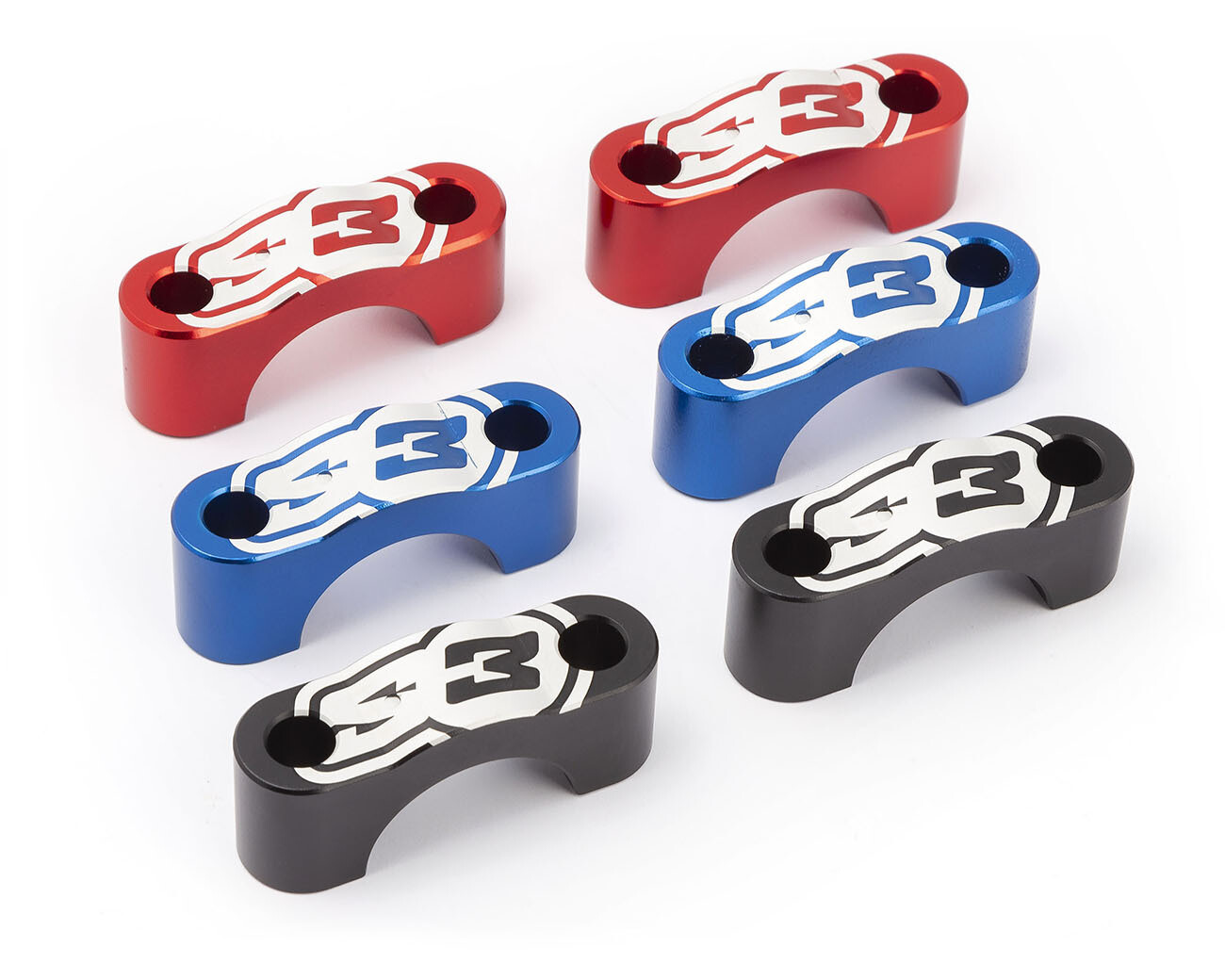 S3 TRIALS FACTORY HANDLEBAR CLAMPS