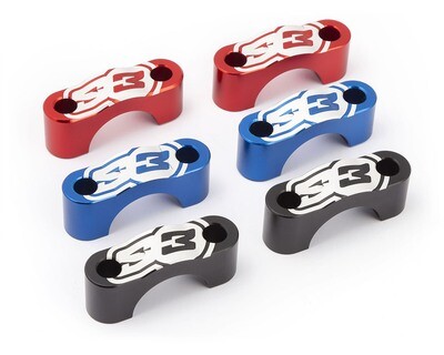 S3 TRIALS FACTORY HANDLEBAR CLAMPS
