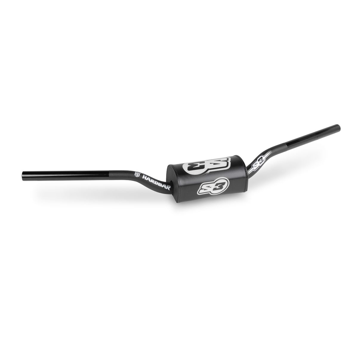 S3 HARD ENDURO 27mm  SUPER LOW HANDLEBAR, COLOUR: BLACK