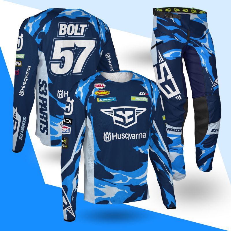 BILLY BOLT  RACE REPLICA PANTS