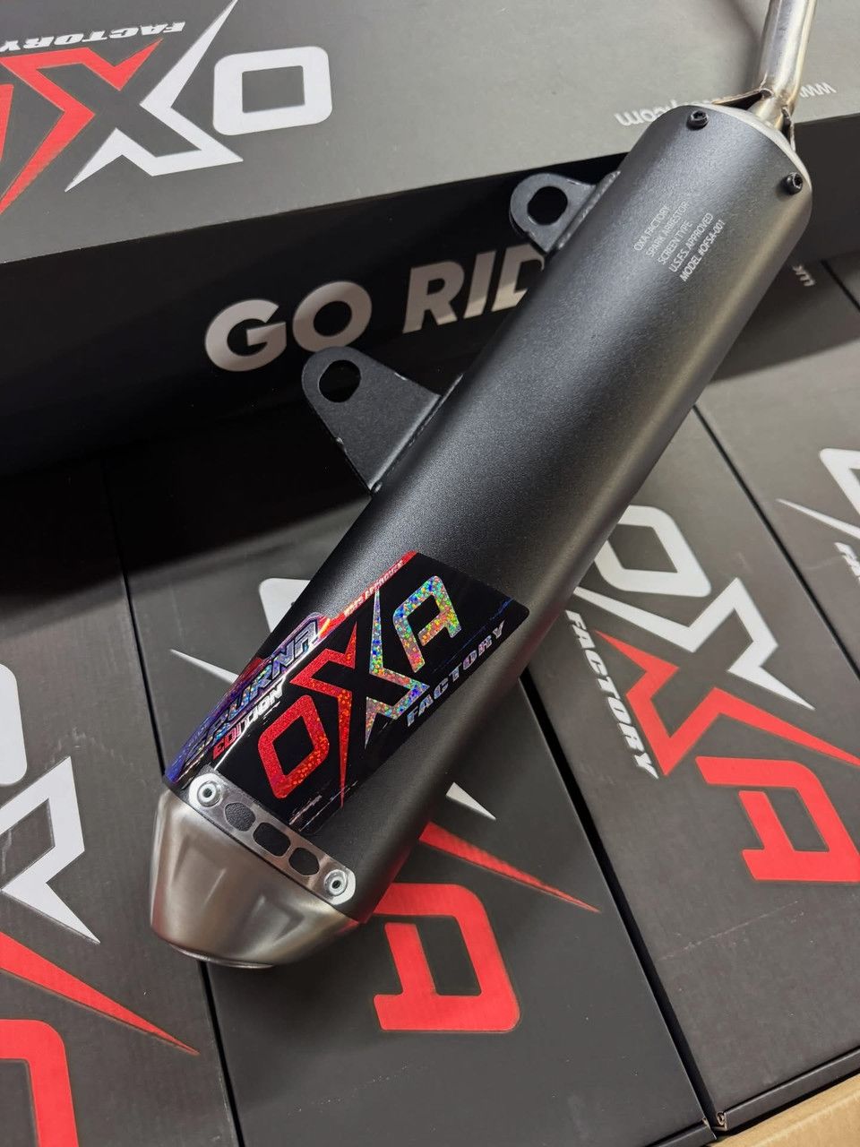 OXA Factory Spark Arrestor Silencer