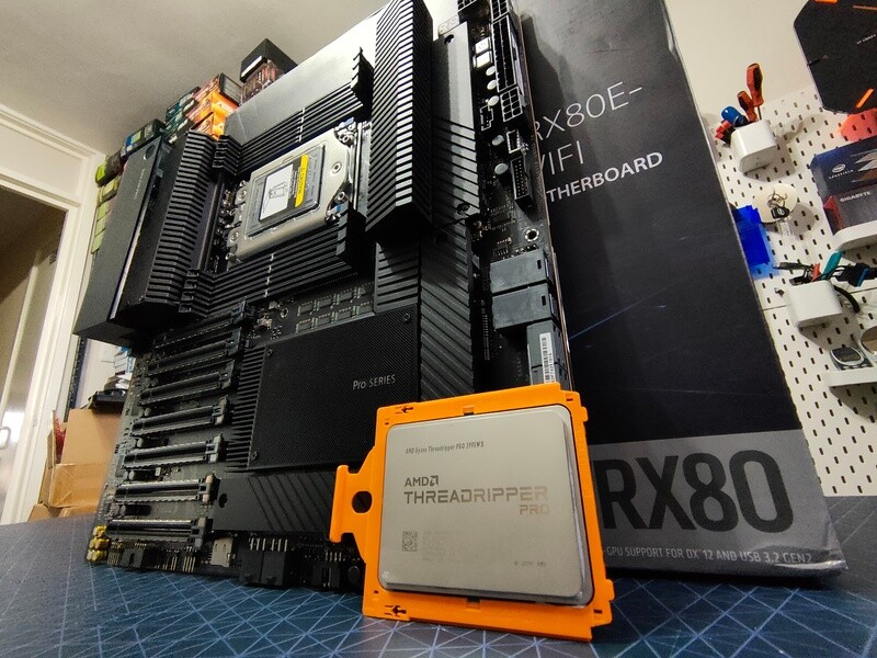 AMD Ryzen Thread Ripper PRO 3975WX 32-core, 64-thread desktop processor