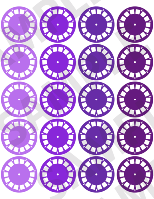 Purple - 2 Inch Viewfinders