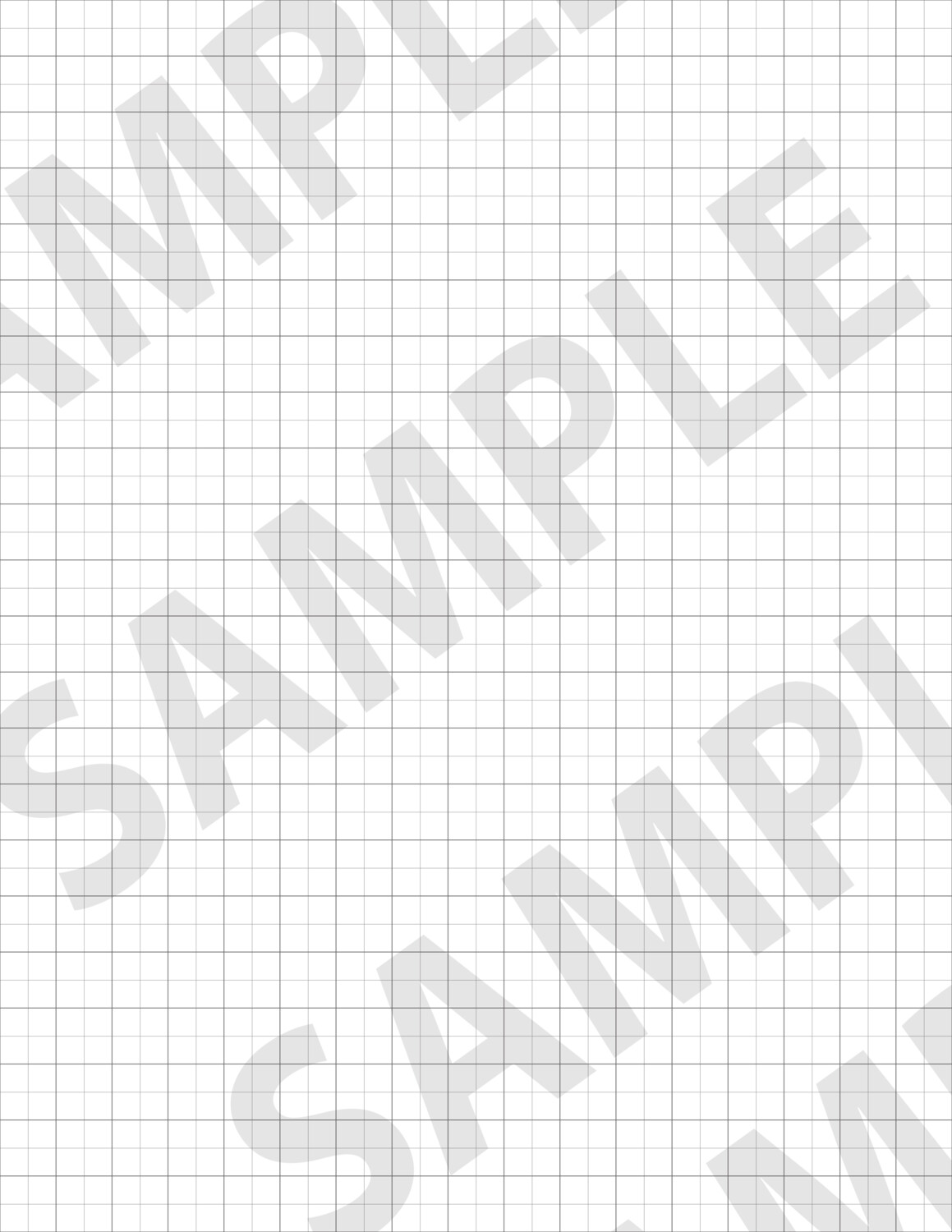 Light Gray 2 - Large Grid Paper