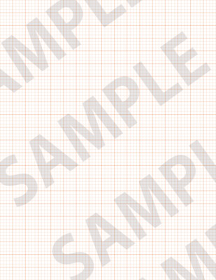 Orange 2 - Medium Grid Paper