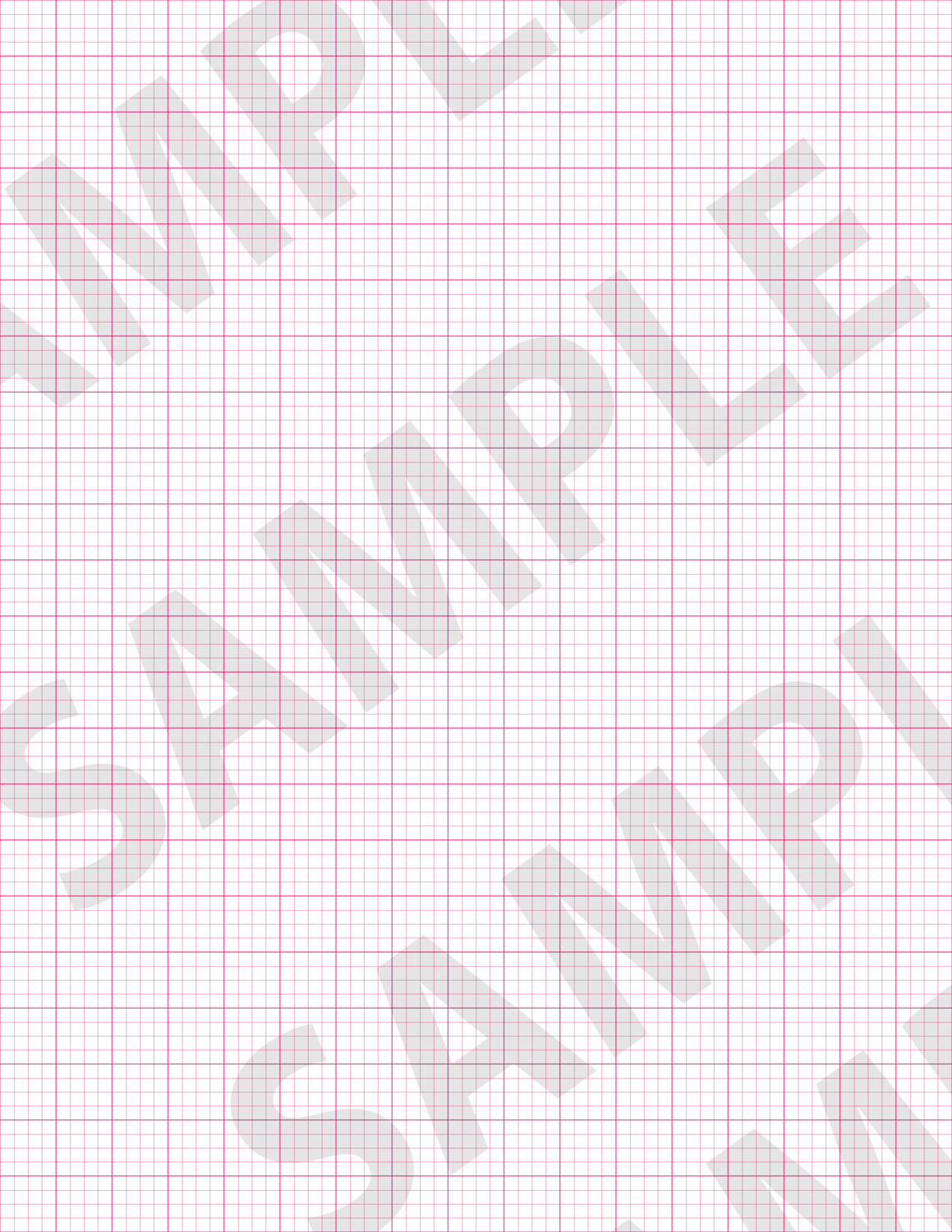 Pink 2 - Medium Grid Paper