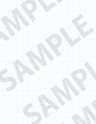 Turquoise 1 - Medium Grid Paper