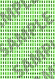 Black Text Green 1 - &#39;Feeling Good&#39; Tiny Numbers