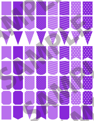 Purple 1 - Small Banners