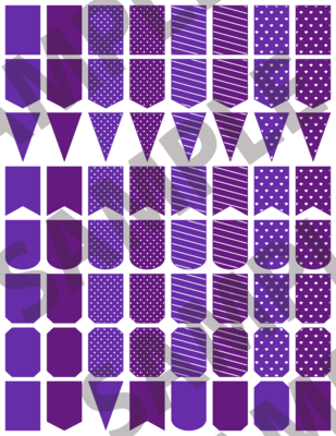 Purple 2 - Small Banners